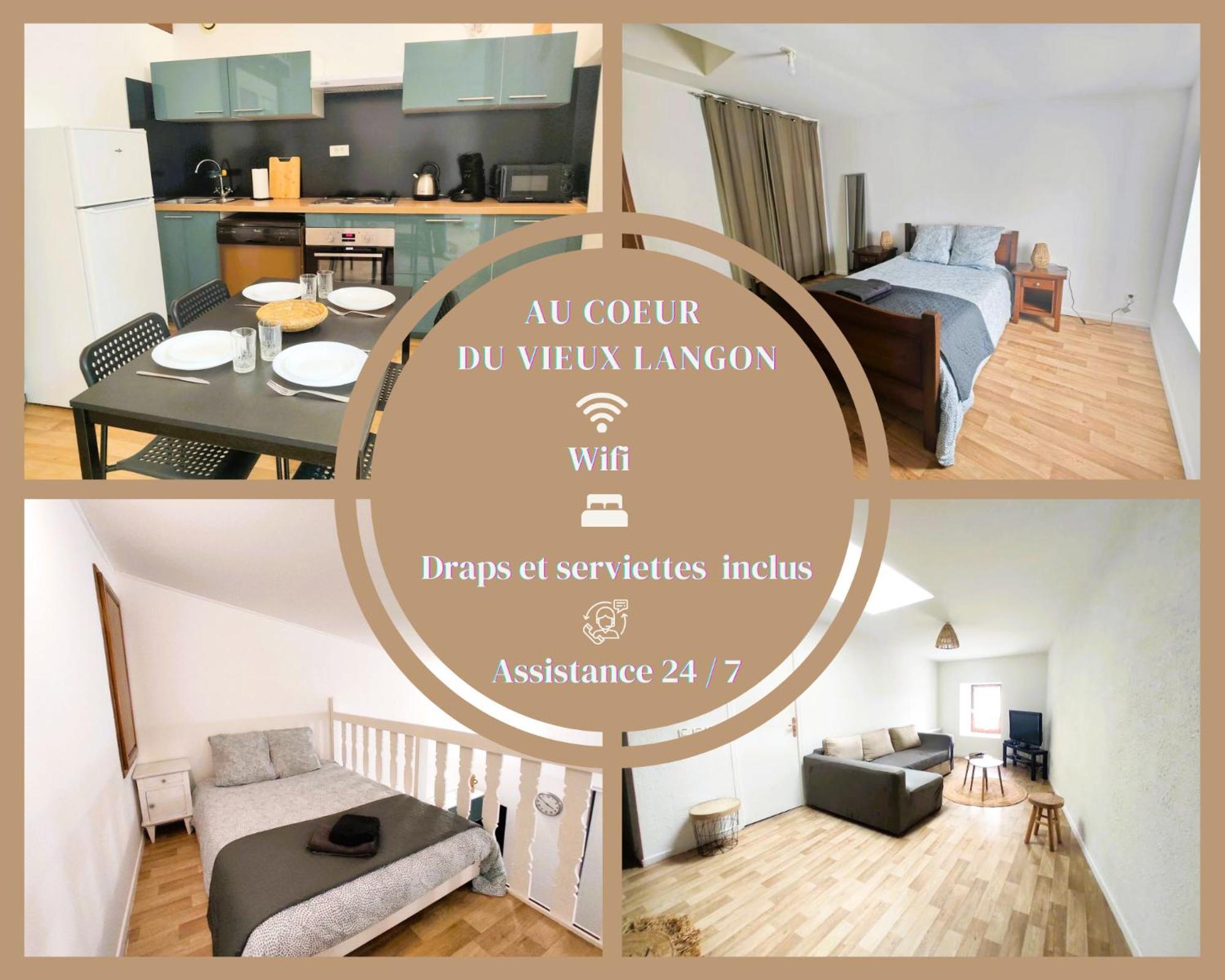 T2 Au Coeur Du Vieux Langon Apartment Langon (Gironde)